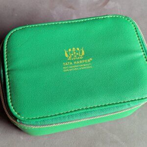 Tata Harper Green Mini Train Case